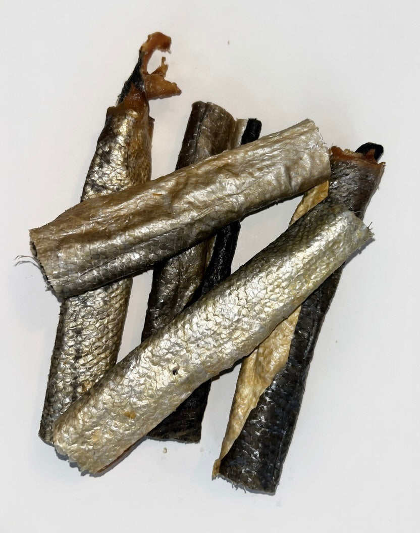 Zalm Huid (Vis) - in gebruik
